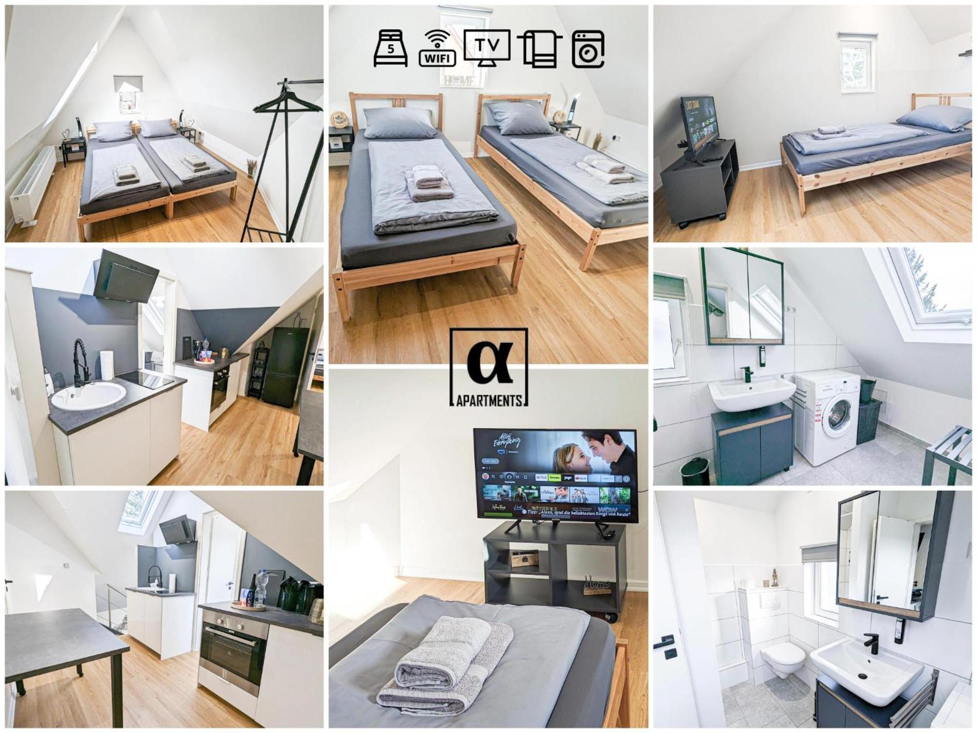 Alfa 3br 5 Beds Netflix Inet Ebk Wasen Nahe Daimler L Bathroom L Kitchen L Wifi & Smarttv L 3 5 Betten L Kueche L Duschbad * Stuttgart